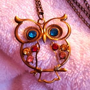 New Owl Necklace